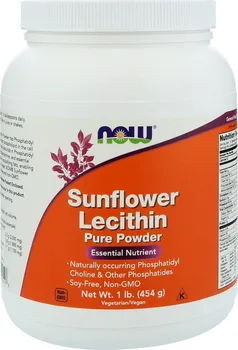 Přírodní produkt Now Foods Sunflower Lecithin 454 g
