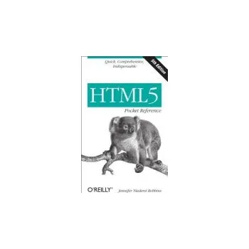 Cizojazyčná kniha HTML5 Pocket Reference - Robbins, Jennifer Niederst