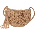 Hnědá půlkulatá kabelka Emmy- 24*19 cm