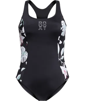 Dámské plavky Roxy Roxy Fitness Tech One Piece True Black Story ERJX103239  S