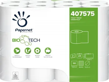 Toaletní papír Papernet Superior Biotech 2vrstvý 24 ks
