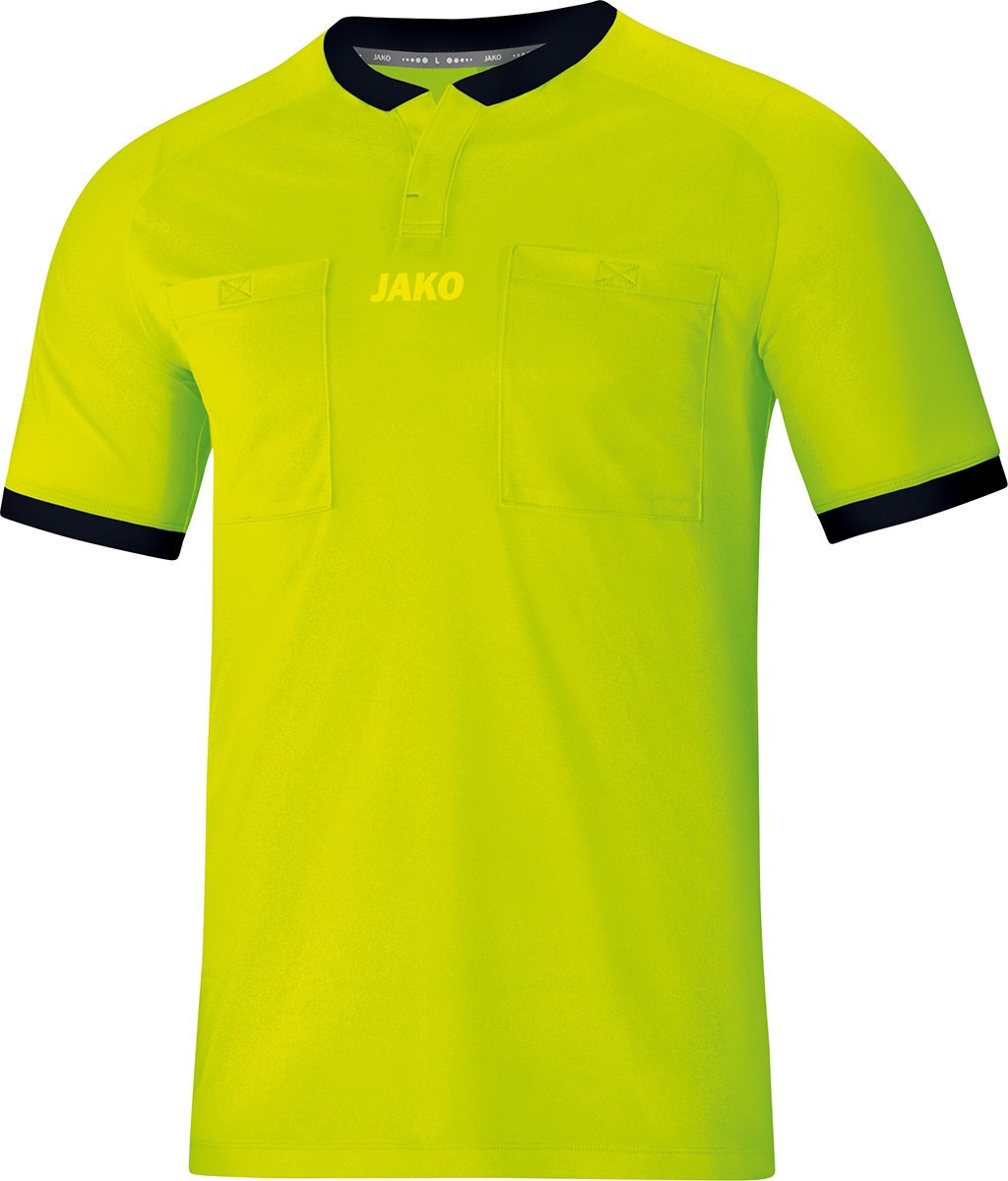 JAKO Rozhodčí dres krátký rukáv lime