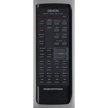 Dálkový ovladač Denon RC-129 náhradní dálkový ovladač jiného vzhledu