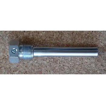 Fitinka Jímka teploměrová L=50mm závit G1/2 ocel chrom