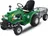 NITRO Dětský benzínový traktor 110cc, zelený