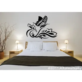 Samolepící dekorace Samolepky na zeď - Květina ABSTRACT - S (60 × 45 cm)