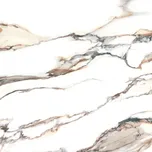 Calacatta gold poler - dlaždice rektifikovaná 119,7x119,7 bílá lesklá 157342