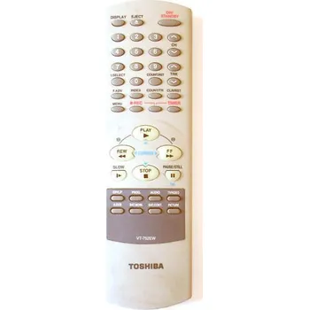 Dálkový ovladač Toshiba VT-752EW náhradní dálkový ovladač jiného vzhledu