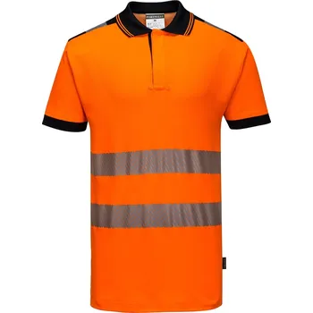 Portwest Polokošile BONANZA, různé barvy Velikost XL oranžová/černá