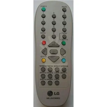 Dálkový ovladač LG MKJ30036802, MKJ33981404, 6710V00124V náhradní dálkový ovladač jiného vzhledu