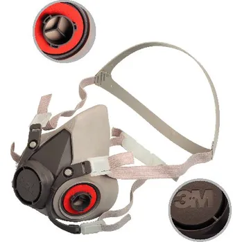 Plynová maska Polomaska 3M 6200 C 0702000799010, vel. S