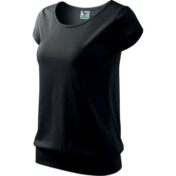 Dámské tričko MALFINI Triko CITY LADY 150g, různé barvy VELIKOST L černé