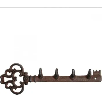 Věšák Háček na zeď čtyřháček klíč 29,3x2,5x9,4cm