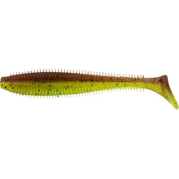 Gumová nástraha Ripper Fox Rage Spikey Shad 6cm UV Green Pumpkin