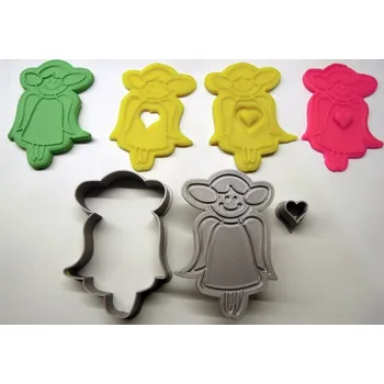 Vykrajovátko Razidlo a vykrajovátka ANDĚL AMOREK 815 ( 3 kusy v sadě )