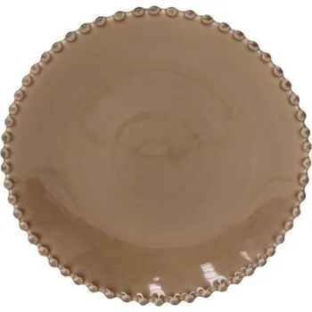 Talíř Dezertní talíř PEARL kávový 23cm