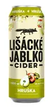 Lišácké jablko cider hruška 500 ml