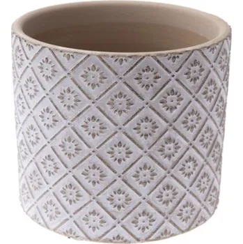 Obal na květináč Keramický obal na květináč, průměr 12 cm