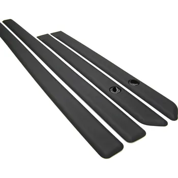 Lišta karosérie Rider Boční ochranné lišty dveří Kia Rio II (2005 - 2011) 4 dveřový model + Combi - F-4