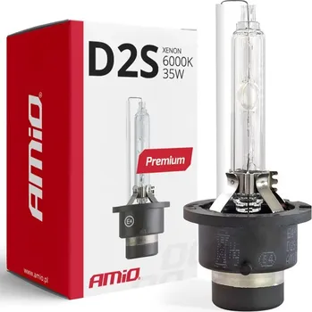 Autožárovka Amio Xenonová výbojka D2S PREMIUM 6000K