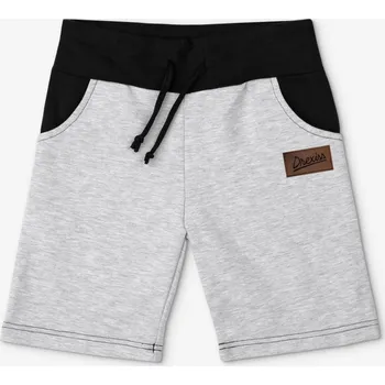 Dívčí kraťasy Drexiss kraťasy kapsy GREY 62-74
