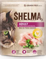 Shelma Adult bezobilné granule s čerstvým kuřecím pro dospělé kočky 750 g