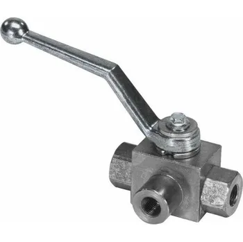 Vodovodní kohout kulový kohout 3 cestný 1/2"