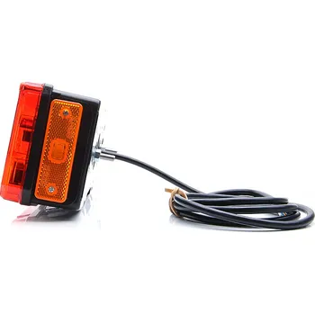 Zadní světlomet Zadní skupinová svítilna LED 7-funkcí 12-24V pravá WAS W137DP/1039