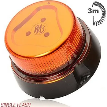 Autoelektronika Maják oranžový LED 12/24V s magnetem WAS W126/866.1