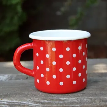 Hrnek na čaj červený 0,4l