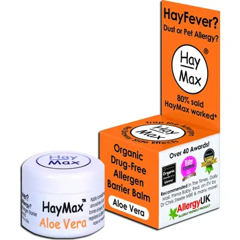 Bylinná léčivá mast Haymax Přírodní prostředek na alergii Aloe Vera 5 ml