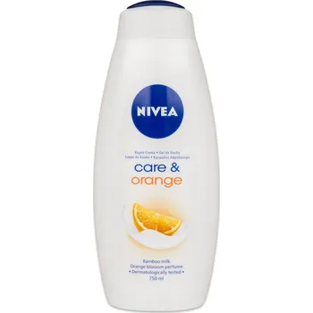 Koupelová kosmetika Nivea Care & Orange pečující sprchový gel 