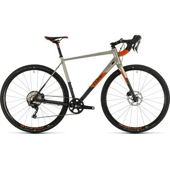 Silniční kolo Cube Nuroad SL Titanium/Orange 2020 50 cm