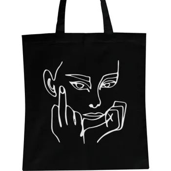 Nákupní taška Nákupní taška unisex s potiskem taška F*CK