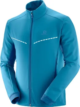 Pánská softshellová bunda Salomon Agile Softshell JKT modrá XL
