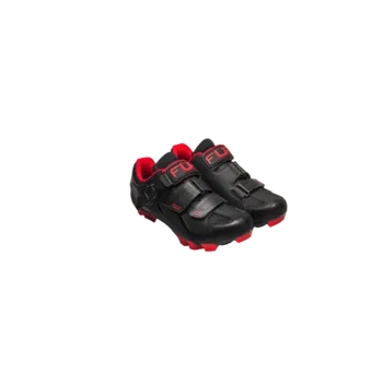 Dámské cyklistické tretry FLR tretry F-65 black/red, vel. 44