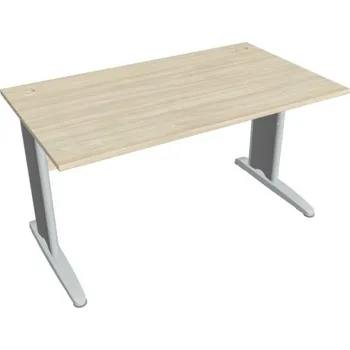 Kancelářský vozík HOBIS kancelářský stůl pracovní rovný - CS 1400, akát + doprava zdarma