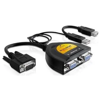 Delock 2-portový VGA datový rozbočovač