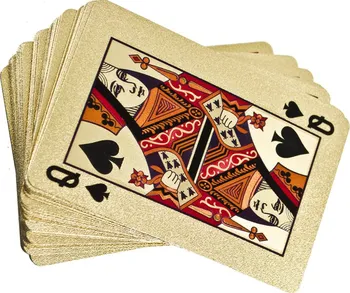 Pokerová karta Kik Zlaté hrací karty