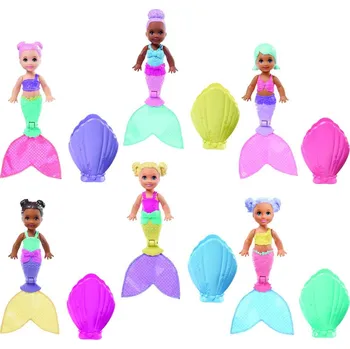 Panenka Barbie mořská víla s překvapením