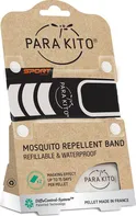 Parakito Sportovní náramek proti komárům černý 1 ks + 2 náplně