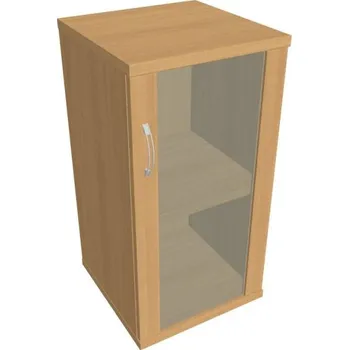 Kancelářský vozík HOBIS skříň policová dvéřová - S 2 40 03 P, olše + doprava zdarma