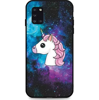 Pouzdro na mobilní telefon Kryt Samsung A31 pevný Space Unicorn (obal neboli pouzdro na Samsung A31)