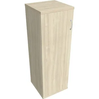 Kancelářský vozík HOBIS skříň policová dvéřová - S 3 40 01 L, akát + doprava zdarma