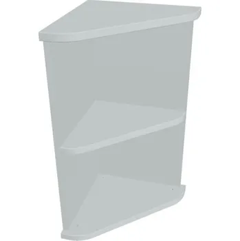 Kancelářský vozík HOBIS skříň vnější roh - SR 2, šedá + doprava zdarma