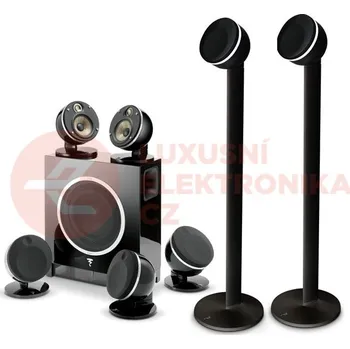 Elektronika Focal Dôme Flax 5.1.2 + Stojany - Černá