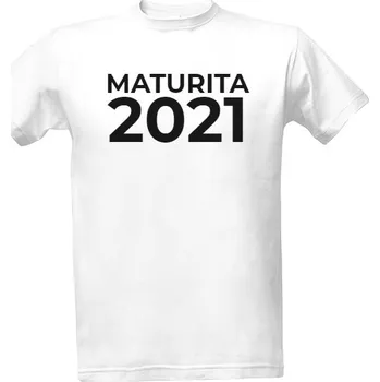 Tričko s potiskem Maturita pánské
