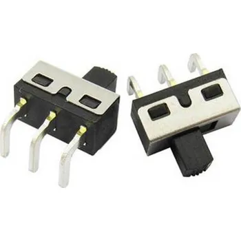 vypínač LaskaKit_cz Posuvný přepínač 3A 250VAC SS-12D06L5