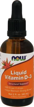 Now Foods Tekutý vitamin D3 59 ml