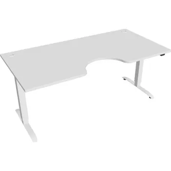 Kancelářský vozík HOBIS ergo elektr.stavitelný stůl 180 cm, stand. ovlad. - MSE 2 1800, bílá + doprava zdarma